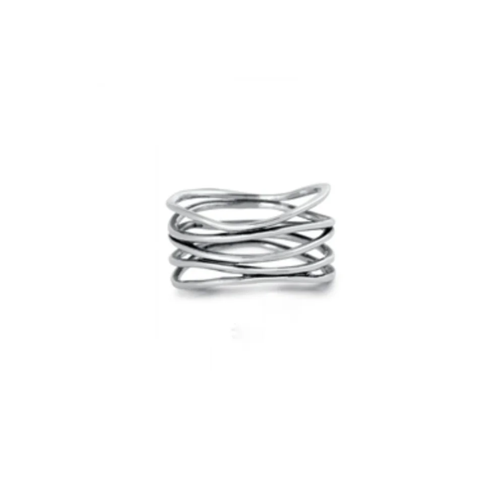 925 Sterling Silver Ring Bohemian Size 6 Women's Jewelry - Picture 3 of 7